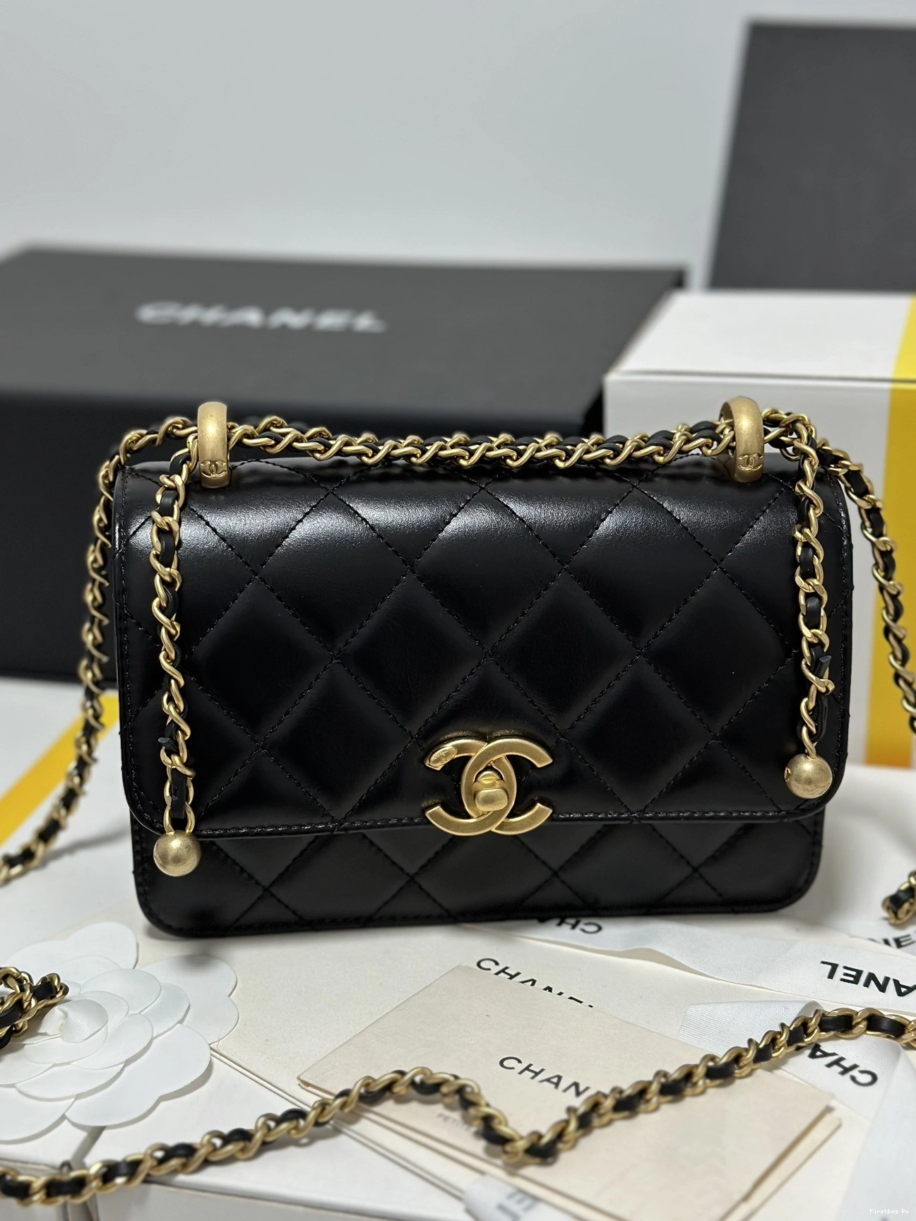 Firstbag Ru BAG FLAP CHANEL - 12×19×8cm 0723